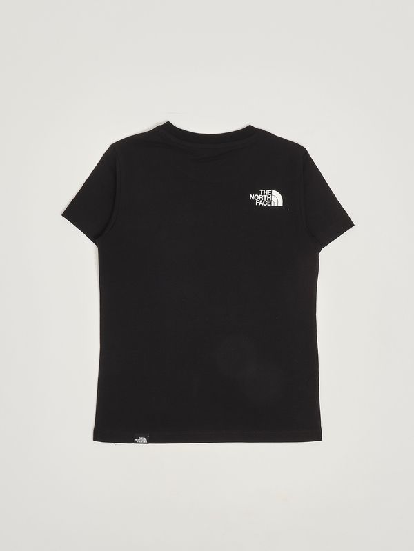 2. Camiseta para niño de mezcla de algodón Negro The North Face nf0a87t4