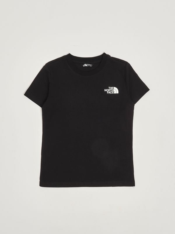 T-shirt enfant en coton mélangé Noir The North Face