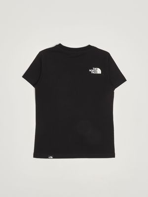 2. Camiseta para niño de mezcla de algodón Negro