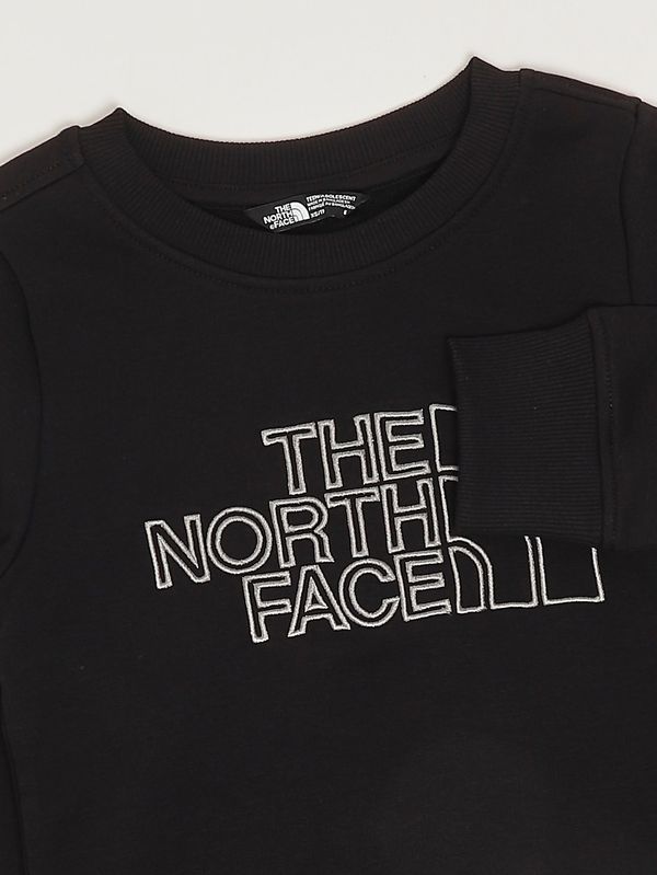 3. Mädchen-Sweatshirt aus Baumwollmischung Schwarz The North Face nf0a8axx