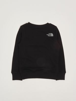 2. Mädchen-Sweatshirt aus Baumwollmischung Schwarz