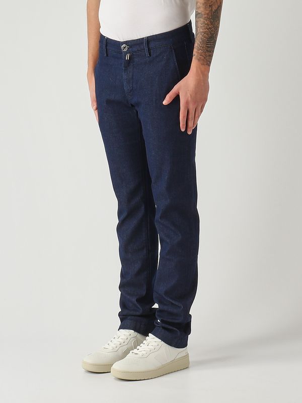 3. Herren-Jeans Bobby R1 Slim Fit aus Stretch-Baumwolle 9 oz Dunkelblau Jacob Cohen jump0001006s2851r1