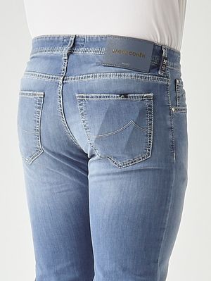 5. Herren-Jeans Nick V2 aus Stretch-Baumwollmischung 8 OZ Helles Denim