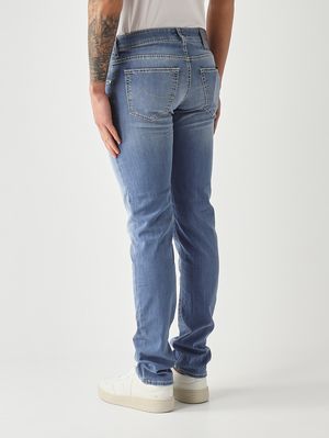 4. Herren-Jeans Nick V2 aus Stretch-Baumwollmischung 8 OZ Helles Denim