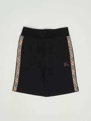 1. Pantalón corto para niño Benny de algodón Negro