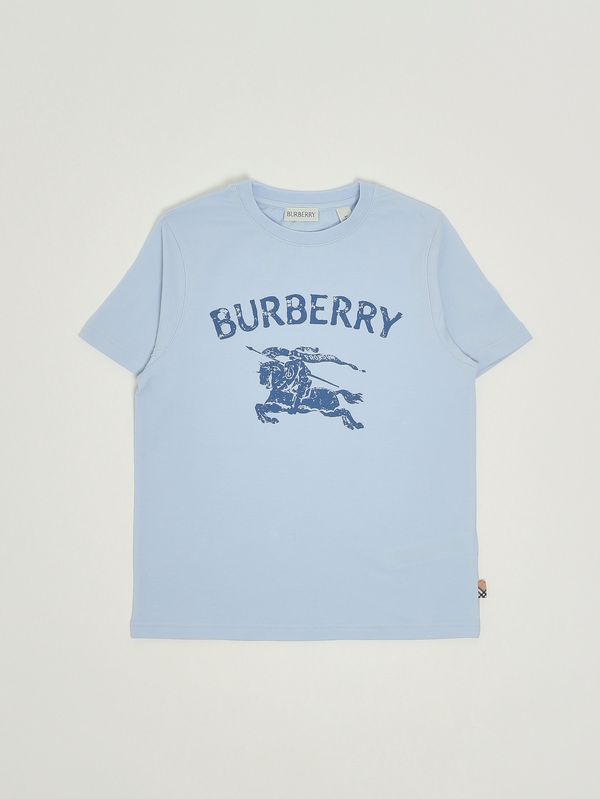Burberry Boys' Cedar T-shirt in stretch cotton - White | Caposerio.com