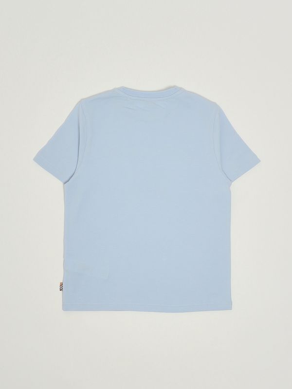 2. Boys' Cedar T-shirt in stretch cotton Sky blue Burberry 8117302