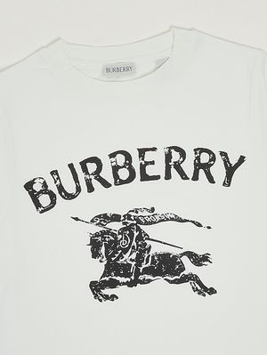 3. T-shirt bambino Cedar in cotone stretch Bianco
