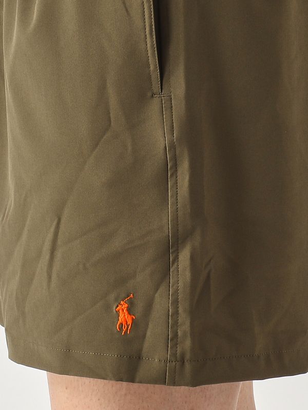 3. Herren-Badehose Traveler (14,5 cm) aus technischem Stretch-Gewebe Olivgrün Polo Ralph Lauren 710957782