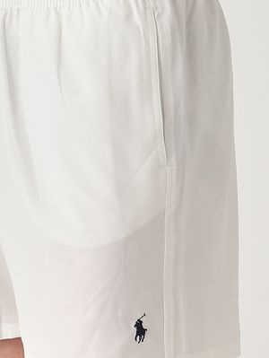 3. Herren-Badehose Traveler (14,5 cm) aus technischem Stretch-Gewebe Weiß