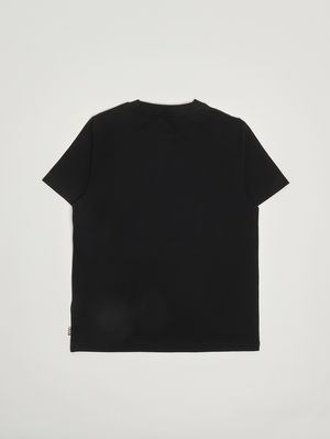 2. Camiseta para niño Cedar de algodón elástico Negro