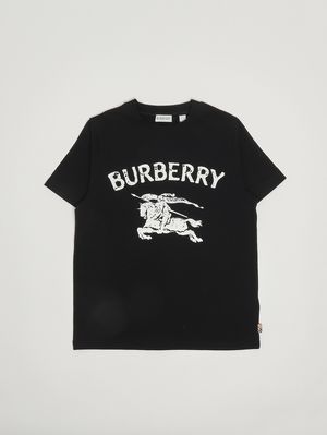 Cedar boy's cotton T-shirt 8096554 Black | Caposerio.com