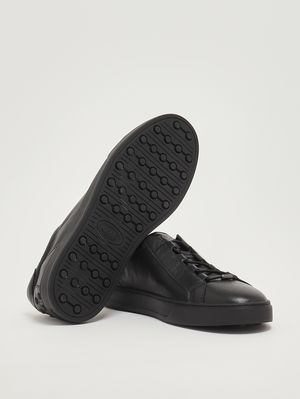4. Sneakers uomo 04L in pelle nappata Nero