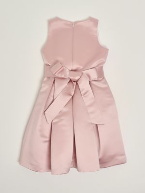 2. Mädchenkleid aus Mikado-Stoff Rosa