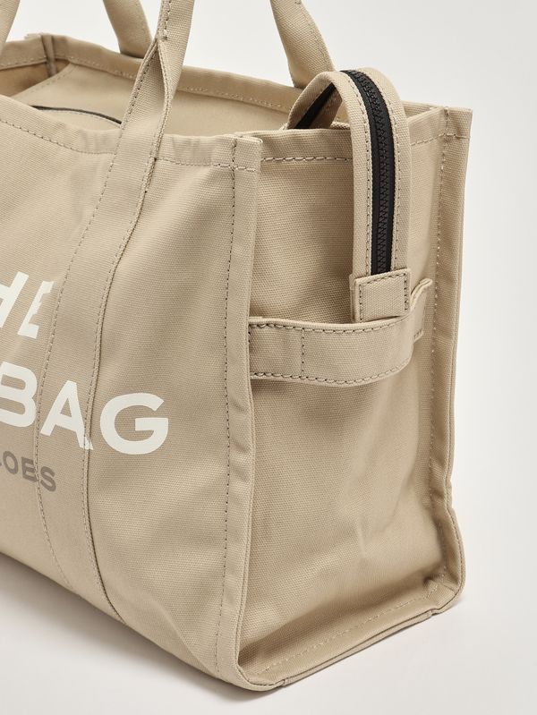 5. Borsa donna The Large Tote Bag in canvas Beige Marc Jacobs m0016156