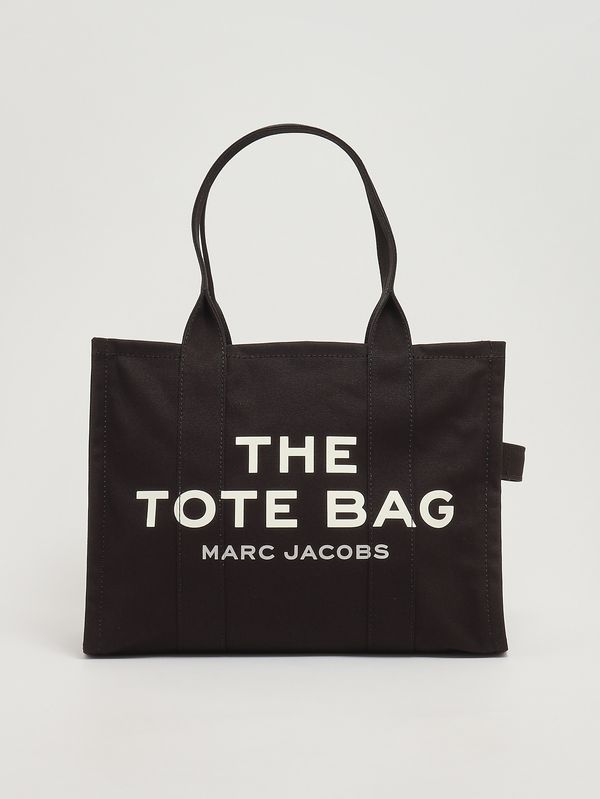 Women's The Large Tote Bag in canvas Black Marc Jacobs