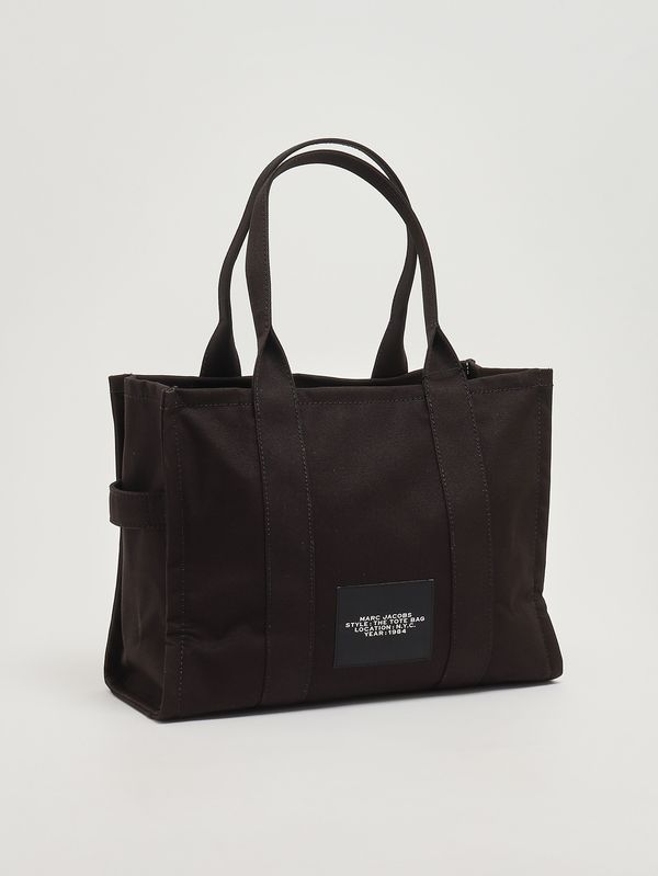 3. Borsa donna The Large Tote Bag in canvas Nero Marc Jacobs m0016156