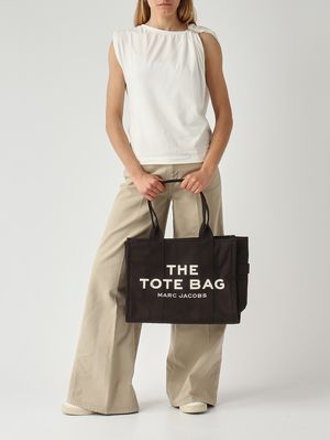 2. Borsa donna The Large Tote Bag in canvas Nero