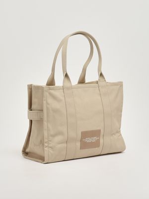 3. Borsa donna The Large Tote Bag in canvas Beige