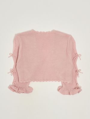 2. Girls' knitted shrug Rosa