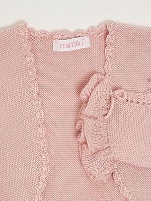 3. Girls' knitted shrug Rosa