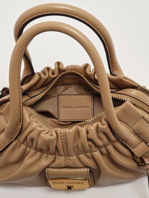 5. Sac The Cristina Small Satchel en cuir pour femme Chameau