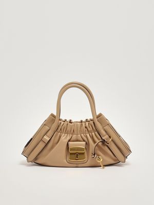 1. Sac The Cristina Small Satchel en cuir pour femme Chameau