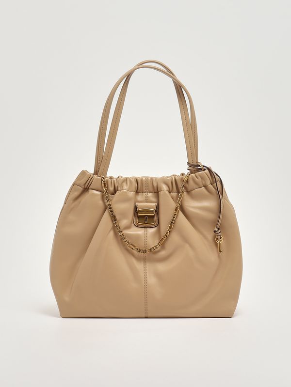 Women's The Cristina Tote leather bag Camel Marc Jacobs