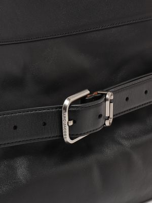 5. Women's The Dakota Satchel bag in leather Black