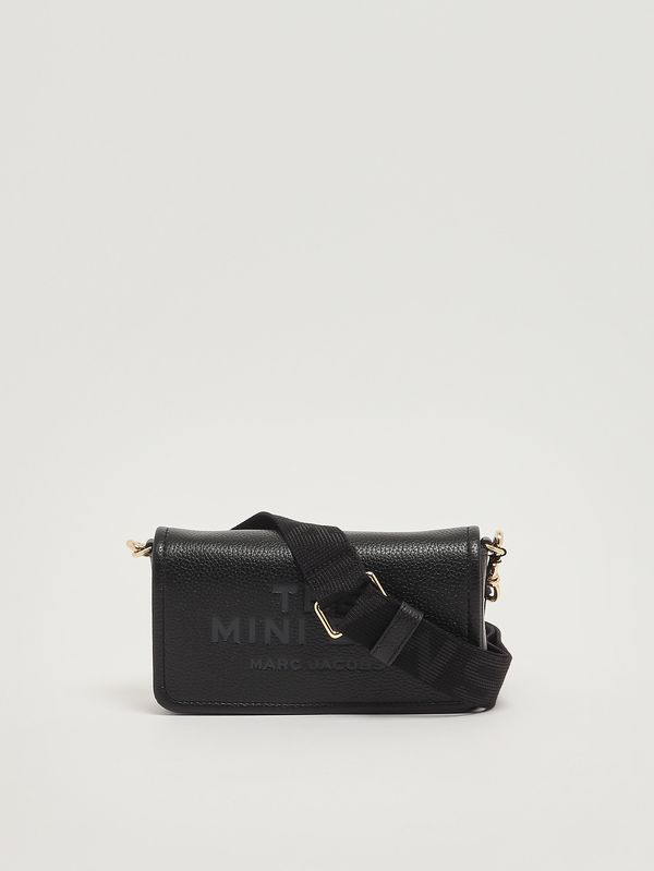 4. Bolso de mujer The Mini Bag en piel granulada Negro Marc Jacobs 2s4smn080s02