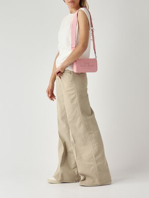 2. Bolso de mujer The Mini Bag en piel granulada Rosa Lazo