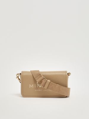 4. Borsa donna The Mini Bag in pelle martellata Camel
