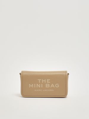 1. Borsa donna The Mini Bag in pelle martellata Camel