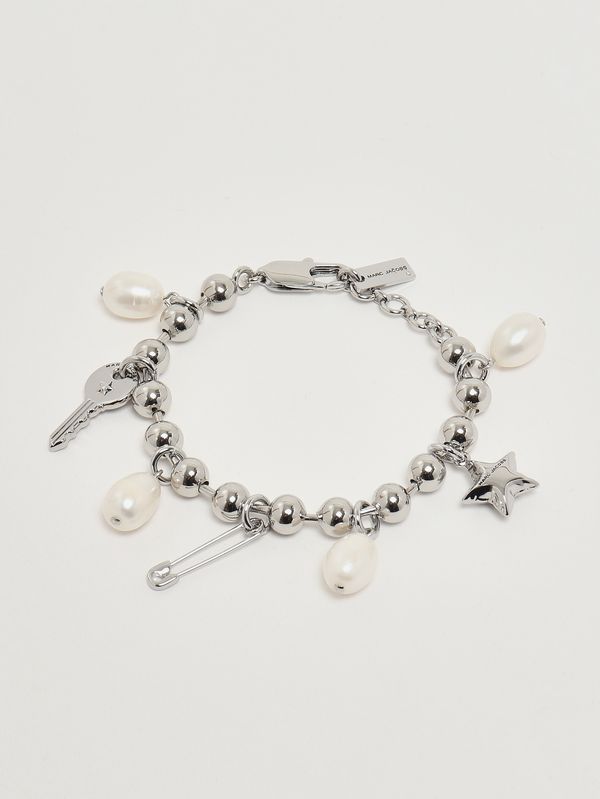 1. Damenarmband mit Perlen Silber-Multi Marc Jacobs 2s6jbr001j22
