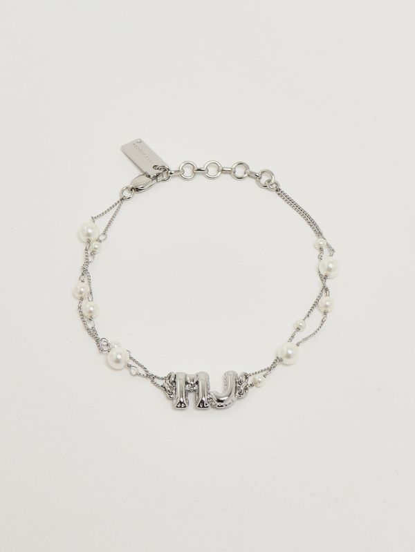1. Women's Balloon bracelet with beads Silver Marc Jacobs 2s6jbr001j40