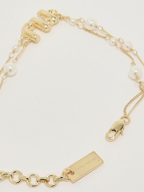 3. Women's Balloon bracelet with beads Gold Marc Jacobs 2s6jbr001j40
