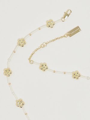 3. Collana donna Balloon con perline Oro-Crema