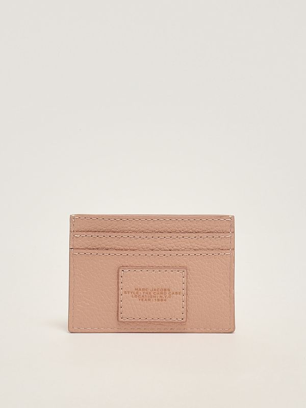 2. Porte-cartes femme The Card Case en cuir Rose Marc Jacobs 2p4smp045s02
