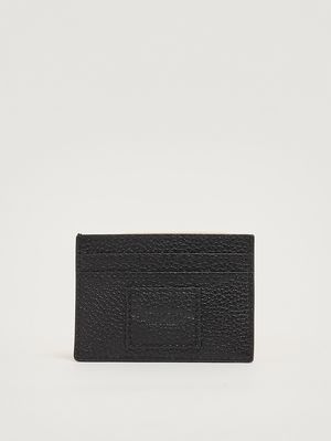 2. Tarjetero de mujer The Card Case de piel Negro