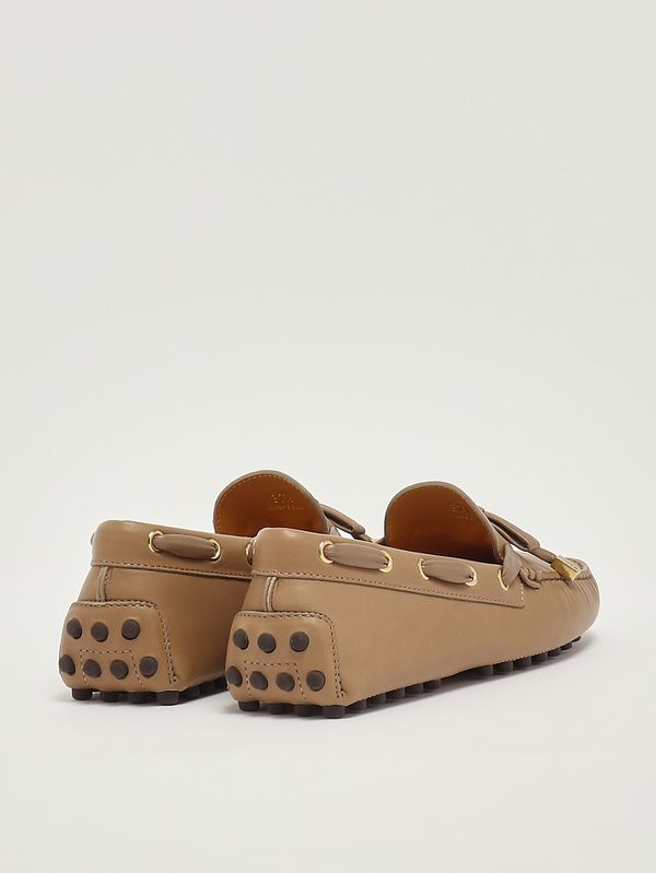 3. Women's loafers 22 in leather Mochaccino Tod's xxw22l0kb00n6m