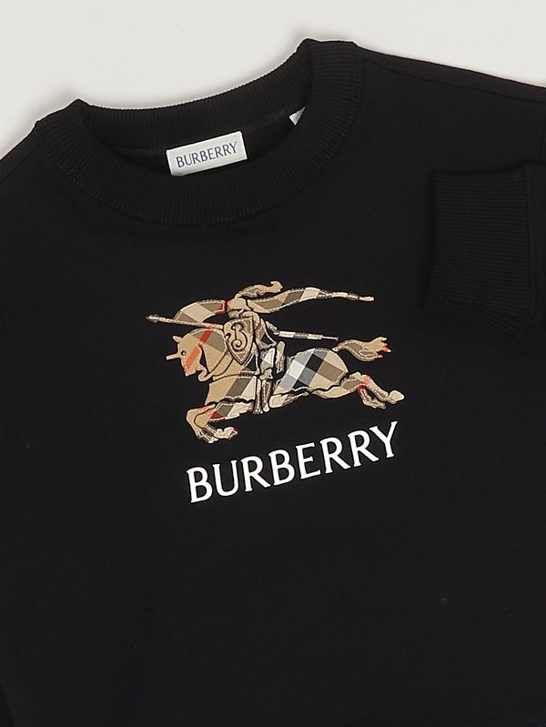 3. Sweat-shirt garçon Mathew en coton Noir Burberry 8117293