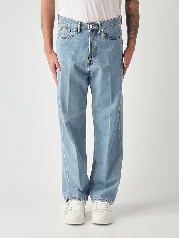 1. Jean Icaro pour homme en coton Denim clair Nine in the morning ica35