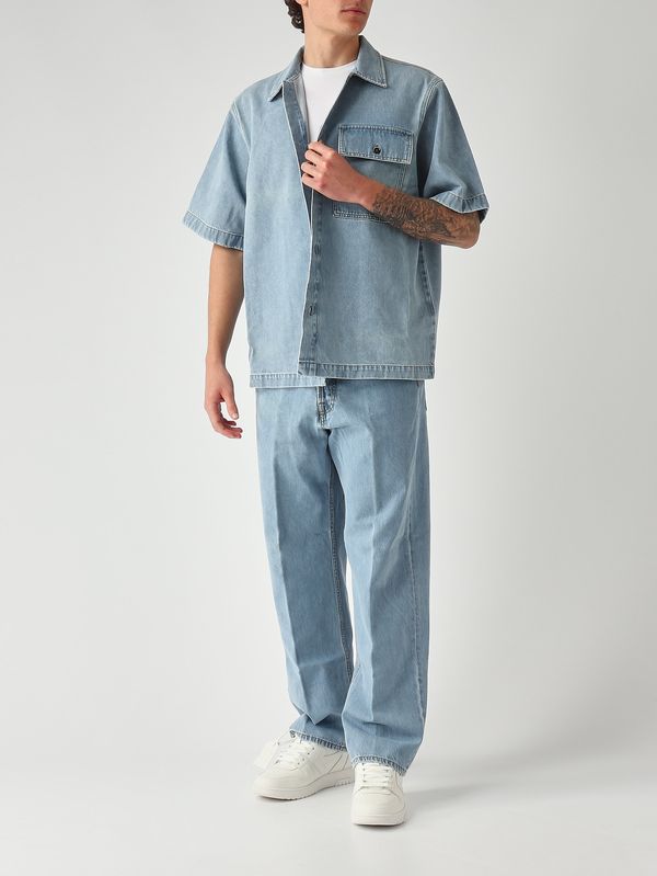 2. Jean Icaro pour homme en coton Denim clair Nine in the morning ica35