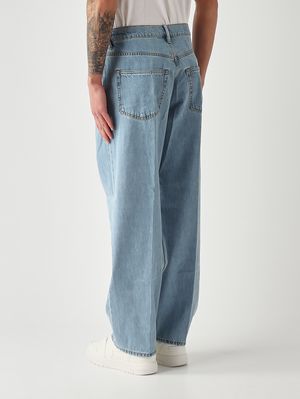 4. Jean Icaro pour homme en coton Denim clair
