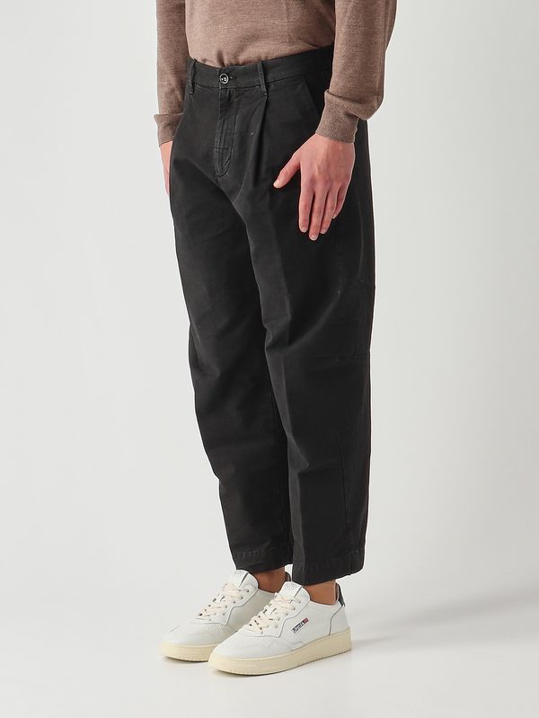 3. Pantalon pour homme Giulio en coton Noir Nine in the morning gig28