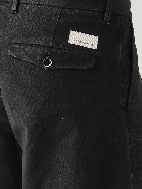 5. Pantalon pour homme Giulio en coton Noir Nine in the morning gig28