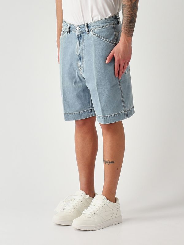 3. Short homme Leo en coton Denim Clair Nine in the morning leo13