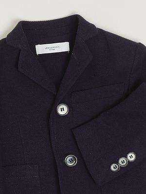 3. Boys' cotton-blend jacket Blue