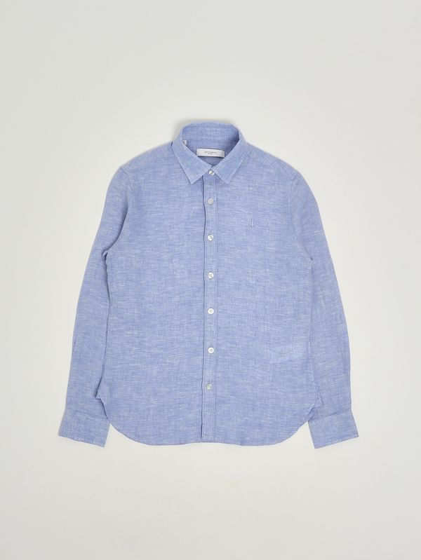 1. Camisa de lino para niño Celeste Jeckerson j5178ss26