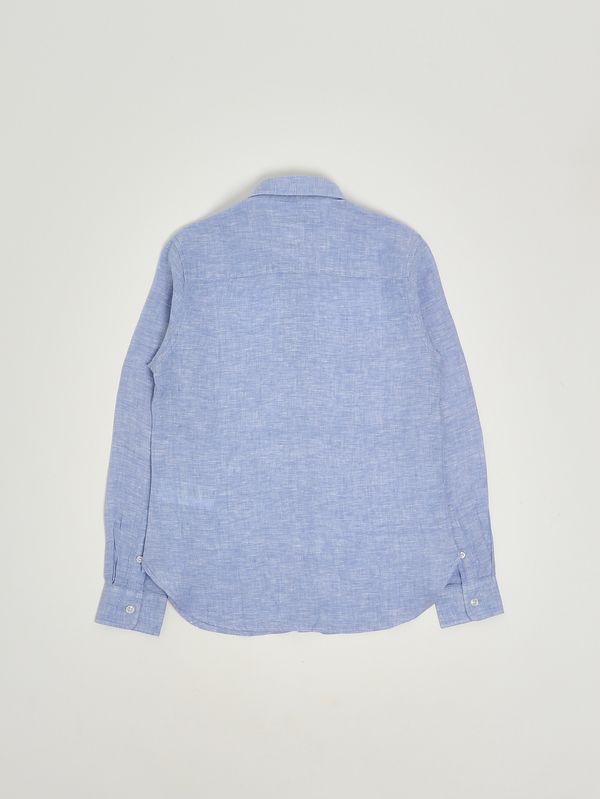 2. Camisa de lino para niño Celeste Jeckerson j5178ss26